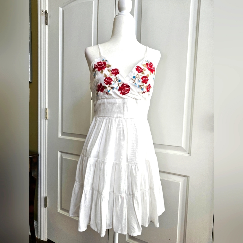 White Summer Dress XS